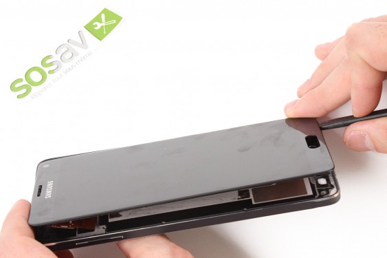 Guide photos remplacement caméra avant + capteur de proximité et luminosité  (Etape 13 - image 1)