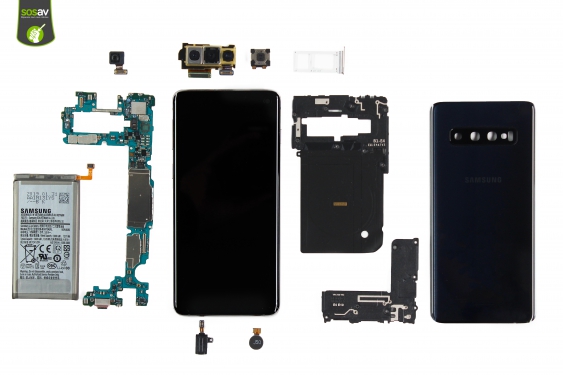 Guide photos remplacement démontage complet Galaxy S10 (Etape 21 - image 1)
