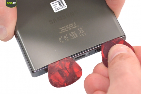 Guide photos remplacement haut parleur interne Galaxy S23 Ultra (Etape 4 - image 3)