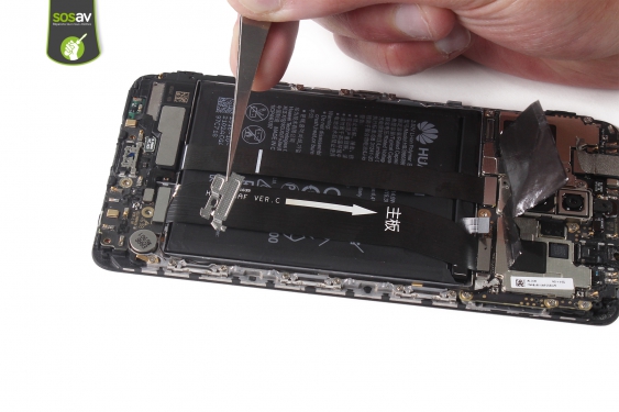 Guide photos remplacement connecteur de charge Huawei Mate 9 (Etape 13 - image 2)