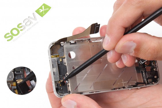 Guide photos remplacement bouton home iPhone 4 (Etape 36 - image 3)