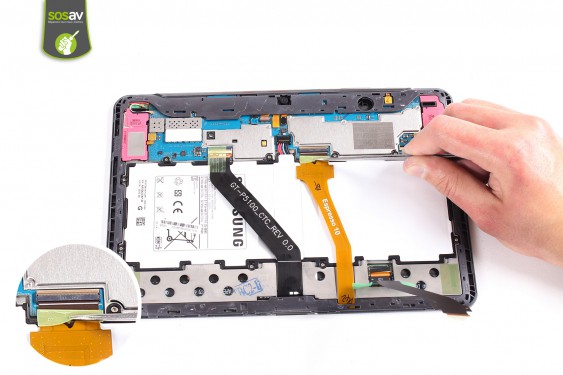 Guide photos remplacement haut-parleur externe droit  (Etape 7 - image 2)