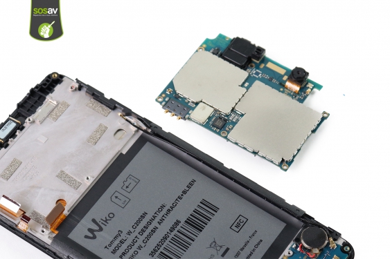 Guide photos remplacement câble d'interconnexion Wiko Tommy 3 (Etape 14 - image 3)