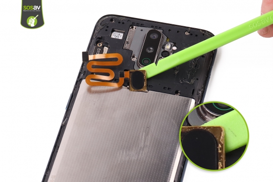 Guide photos remplacement câble d'interconnexion Oppo A9 (2020) (Etape 12 - image 2)