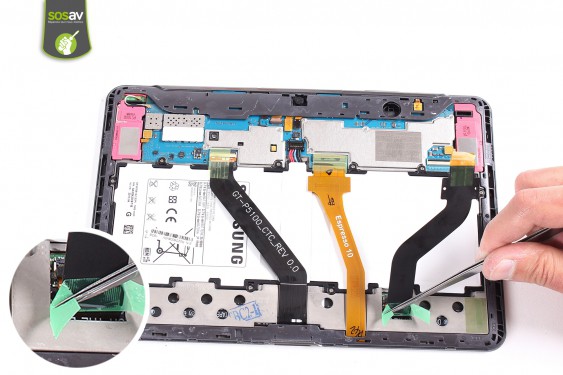 Guide photos remplacement haut-parleur externe droit  (Etape 6 - image 4)