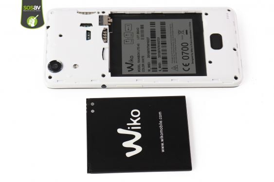 Guide photos remplacement ecran Wiko Rainbow Lite 4G  (Etape 5 - image 1)