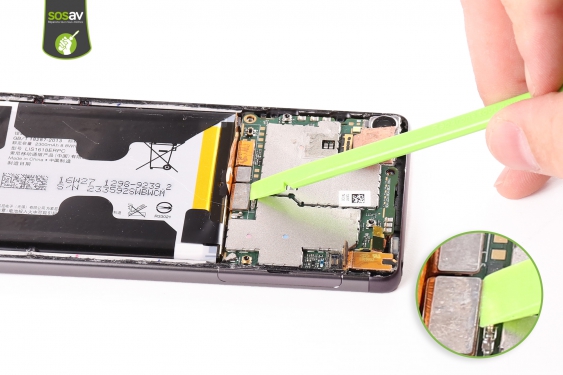 Guide photos remplacement haut-parleur interne Xperia XA  (Etape 10 - image 1)