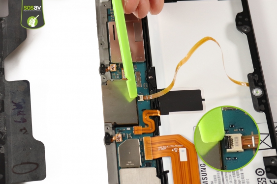 Guide photos remplacement haut-parleur haut droit Galaxy Tab S3 9.7 (Etape 10 - image 3)