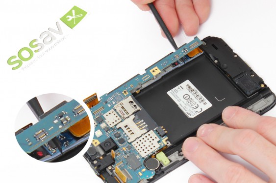 Guide photos remplacement prise jack + haut-parleur interne  (Etape 19 - image 2)