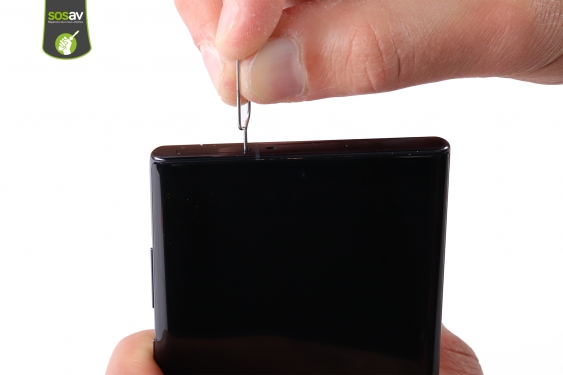 Guide photos remplacement antenne nfc Galaxy Note 10+ (Etape 2 - image 1)