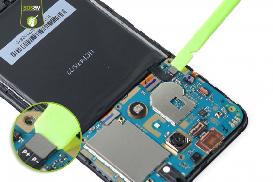 Guide photos remplacement caméra avant Wiko View XL (Etape 11 - image 1)