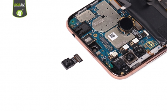 Guide photos remplacement caméra avant Wiko View 3 Pro (Etape 12 - image 1)