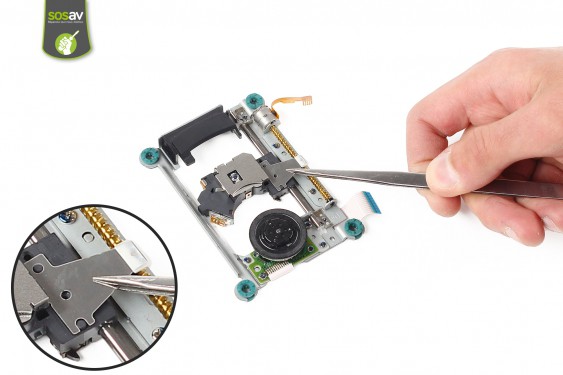Guide photos remplacement lentille laser Playstation 2 Slim (Etape 9 - image 2)