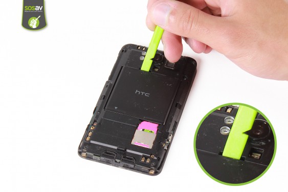 Guide photos remplacement batterie HTC Titan (Etape 3 - image 1)