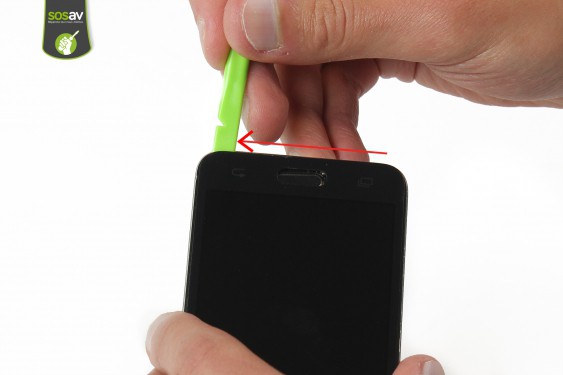 Guide photos remplacement haut-parleur interne  Galaxy A3 (Etape 7 - image 2)