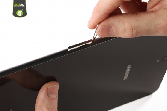 Guide photos remplacement haut-parleur haut droit Galaxy Tab S3 9.7 (Etape 2 - image 2)