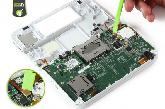 Guide photos remplacement microphone Nintendo 3DS XL (Etape 14 - image 3)