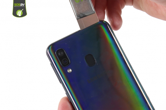 Guide photos remplacement haut-parleur interne Galaxy A40 (Etape 5 - image 2)