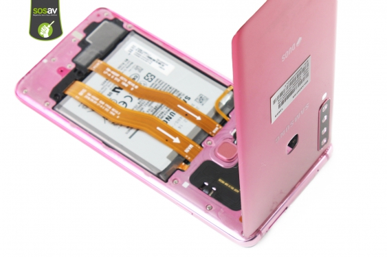 Guide photos remplacement châssis interne Galaxy A9 (2018) (Etape 5 - image 3)