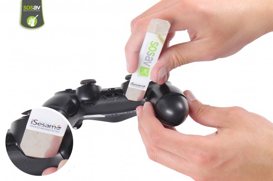 Guide photos remplacement bouton central (bouton playstation) Manette Dualshock (Playstation 4) (Etape 3 - image 1)