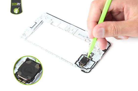 Guide photos remplacement haut-parleur externe Samsung Galaxy J7 2016 (Etape 12 - image 1)