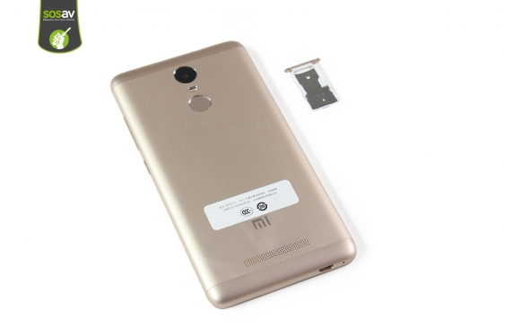 Guide photos remplacement batterie Redmi Note 3 (Etape 3 - image 1)