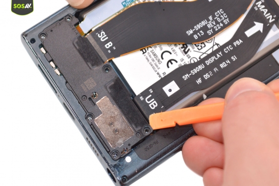 Guide photos remplacement haut parleur externe & antenne gsm Galaxy S22 Ultra (Etape 12 - image 2)