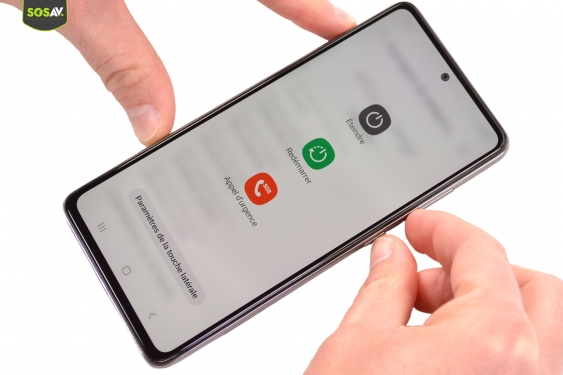 Guide photos remplacement bloc écran Galaxy A52 S (Etape 1 - image 2)