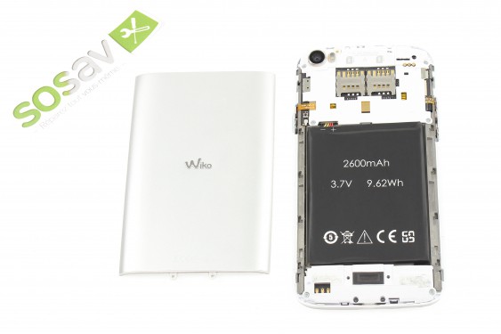Guide photos remplacement ensemble du bas Wiko Darkside (Etape 9 - image 3)