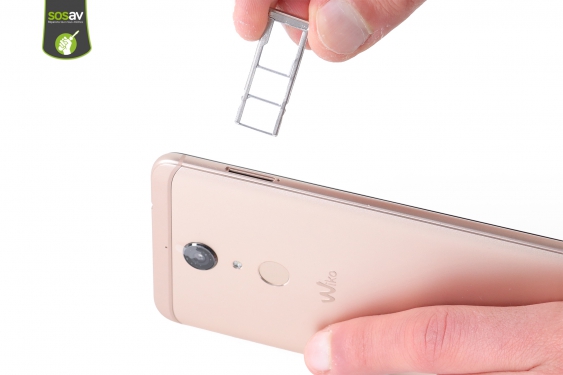 Guide photos remplacement tiroir sim & sd Wiko View XL (Etape 2 - image 3)