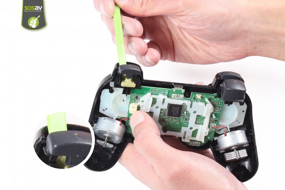 Guide photos remplacement boutons l1,l2,r1 et r2 Manette Dualshock 3 (Modèle Sixaxis) (Etape 5 - image 2)