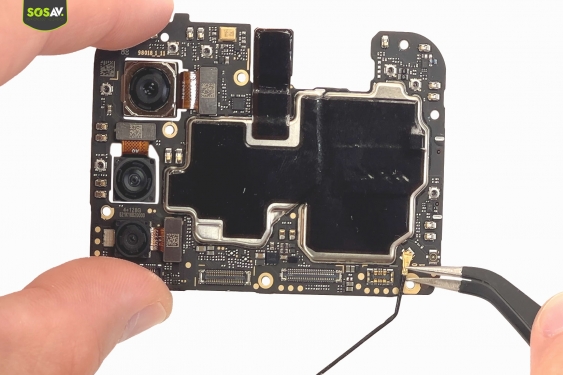 Guide photos remplacement caméra avant Redmi Note 11S 5G (Etape 11 - image 2)