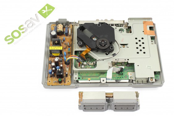 Guide photos remplacement nappe bloc manettes + cartes mémoire Playstation (Etape 7 - image 4)