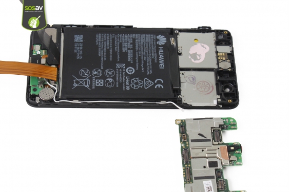 Guide photos remplacement haut-parleur interne Huawei Nova (Etape 22 - image 1)