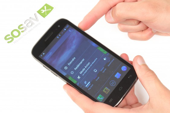 Guide photos remplacement cable d'interconnexion Wiko Cink Five (Etape 1 - image 2)