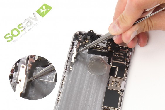 Guide photos remplacement boutons volume iPhone 6 Plus (Etape 17 - image 1)