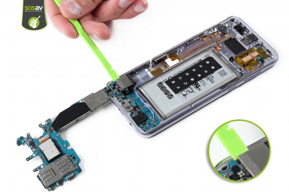 Guide photos remplacement ecran Samsung Galaxy S8+ (Etape 23 - image 1)