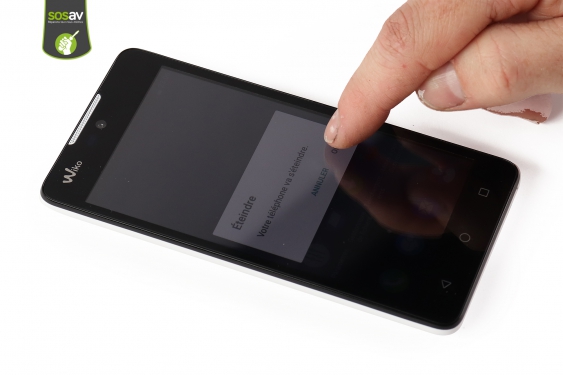 Guide photos remplacement ecran Wiko Rainbow Lite 4G  (Etape 1 - image 3)