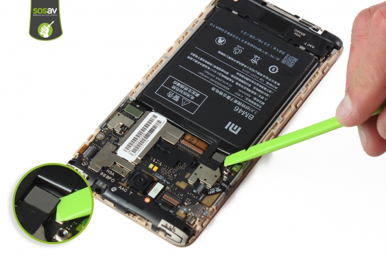Guide photos remplacement batterie Redmi Note 3 (Etape 8 - image 1)