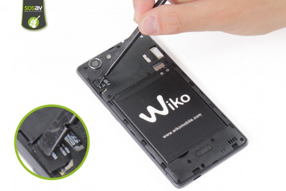 Guide photos remplacement carte sd Wiko Pulp 4G (Etape 4 - image 2)