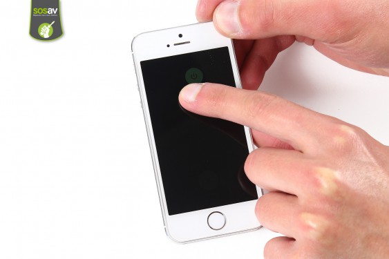 Guide photos remplacement ecran complet assemblé iPhone 5S (Etape 1 - image 3)