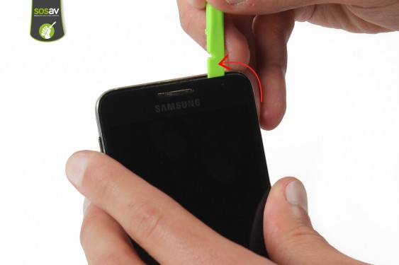 Guide photos remplacement haut-parleur interne  Galaxy A3 (Etape 8 - image 1)