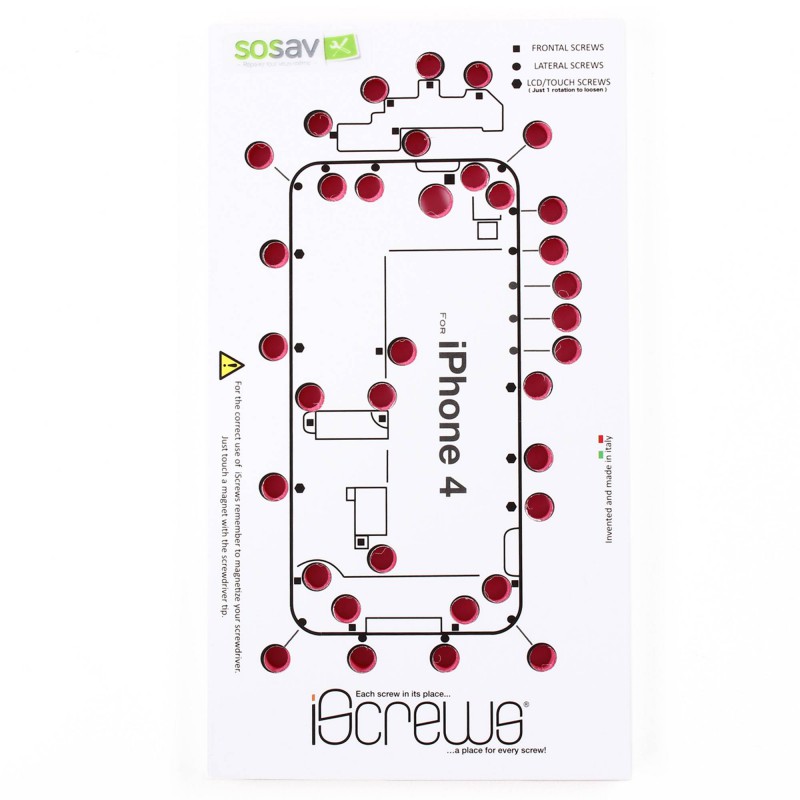 Organisateur de vis (iScrews) - iPhone 4