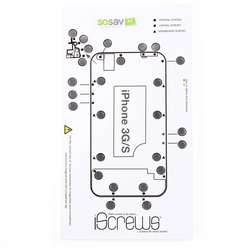 Organisateur de vis (iScrews) - iPhone 3G/3GS