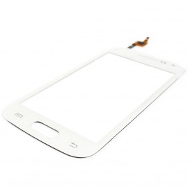 Vitre Blanche + Stickers - Samsung Galaxy Ace 2