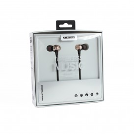 Ecouteurs sans fil Bluetooth (Noir & Rouge)