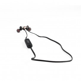 Ecouteurs sans fil Bluetooth (Noir & Rouge)