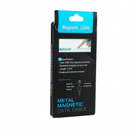 Chargeur magnétique 3 en 1 (Lightning / Micro USB/ USB type C)