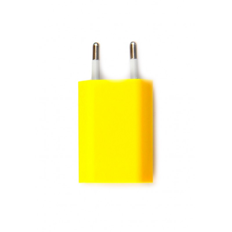 Chargeur iPhone Jaune