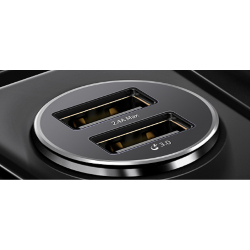 Chargeur voiture double (Chargeur rapide)